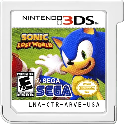 Sonic Lost World cart