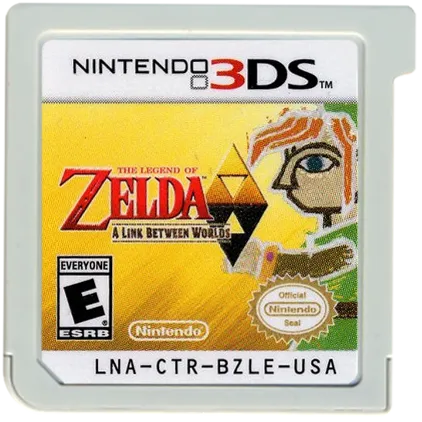 The Legend of Zelda: A Link Between Worlds cart