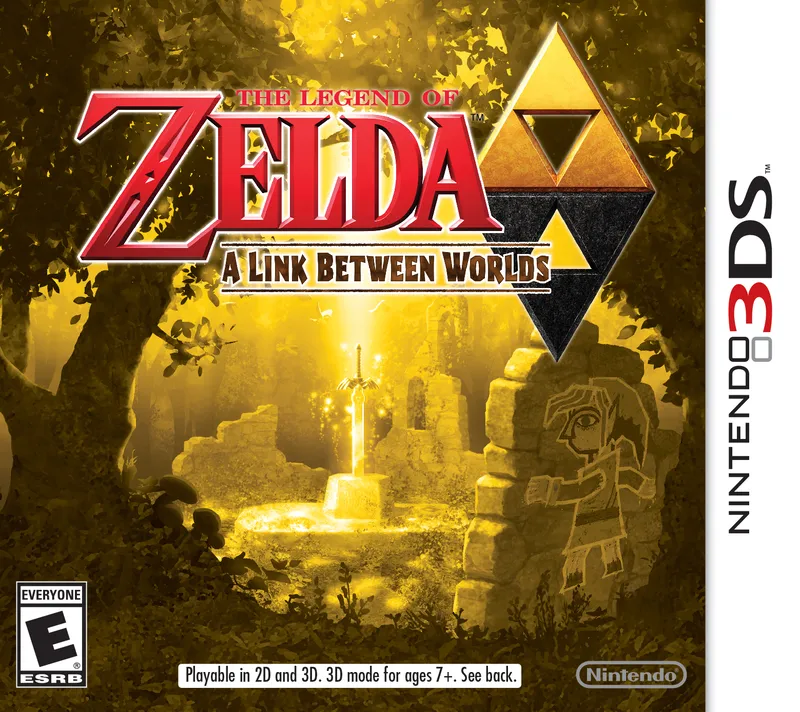 The Legend of Zelda: A Link Between Worlds box art