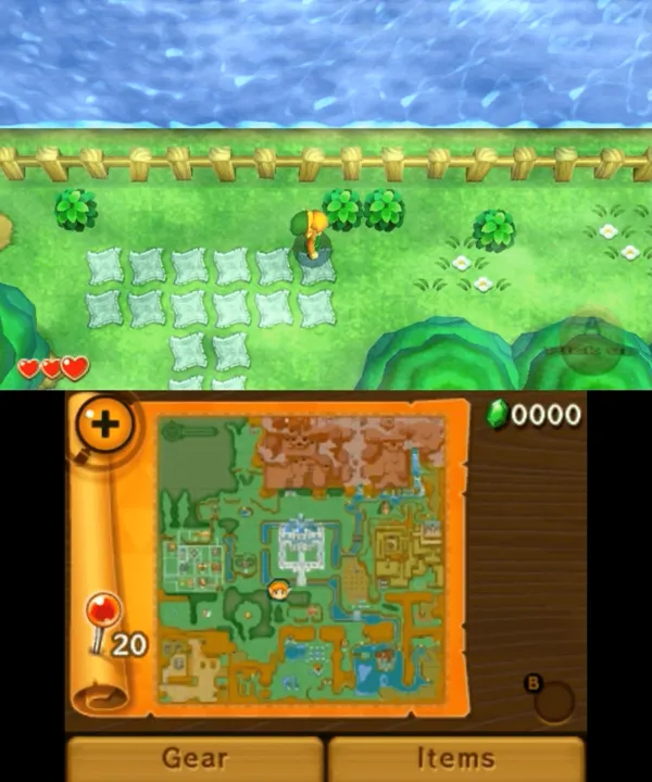 The Legend of Zelda: A Link Between Worlds screenshot