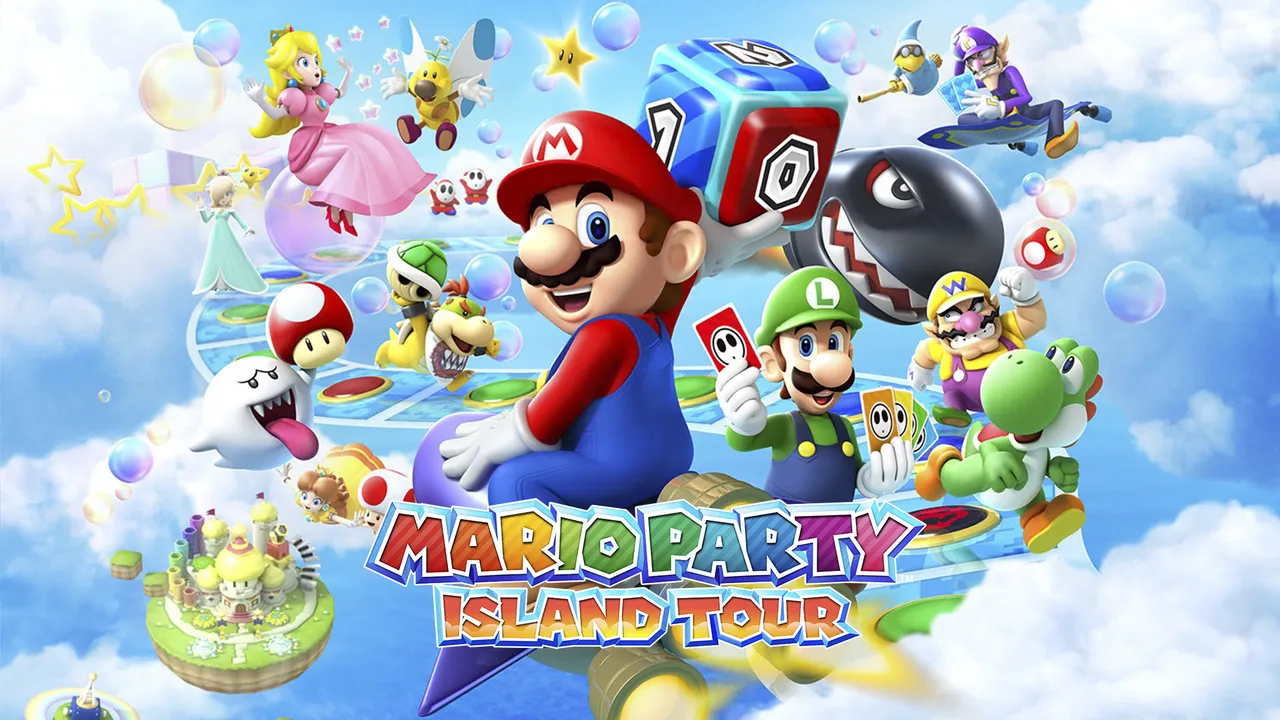 Backdrop artwork for Mario Party: Island Tour