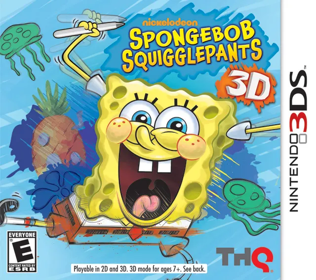 SpongeBob Squigglepants 3D box art