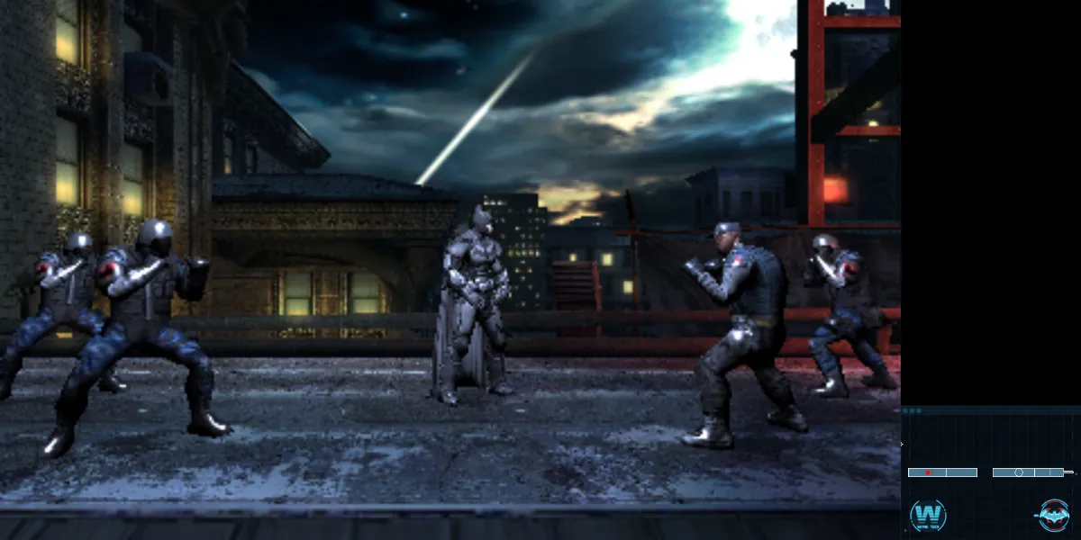 Backdrop artwork for Batman Arkham Origins: Blackgate