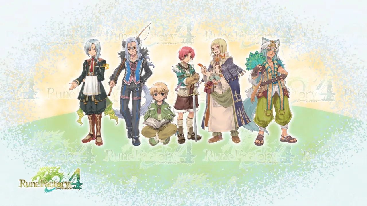 Backdrop artwork for Rune Factory 4