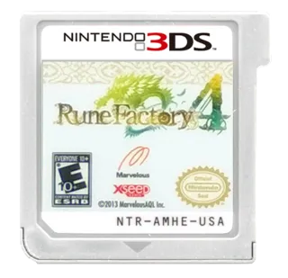 Rune Factory 4 cart