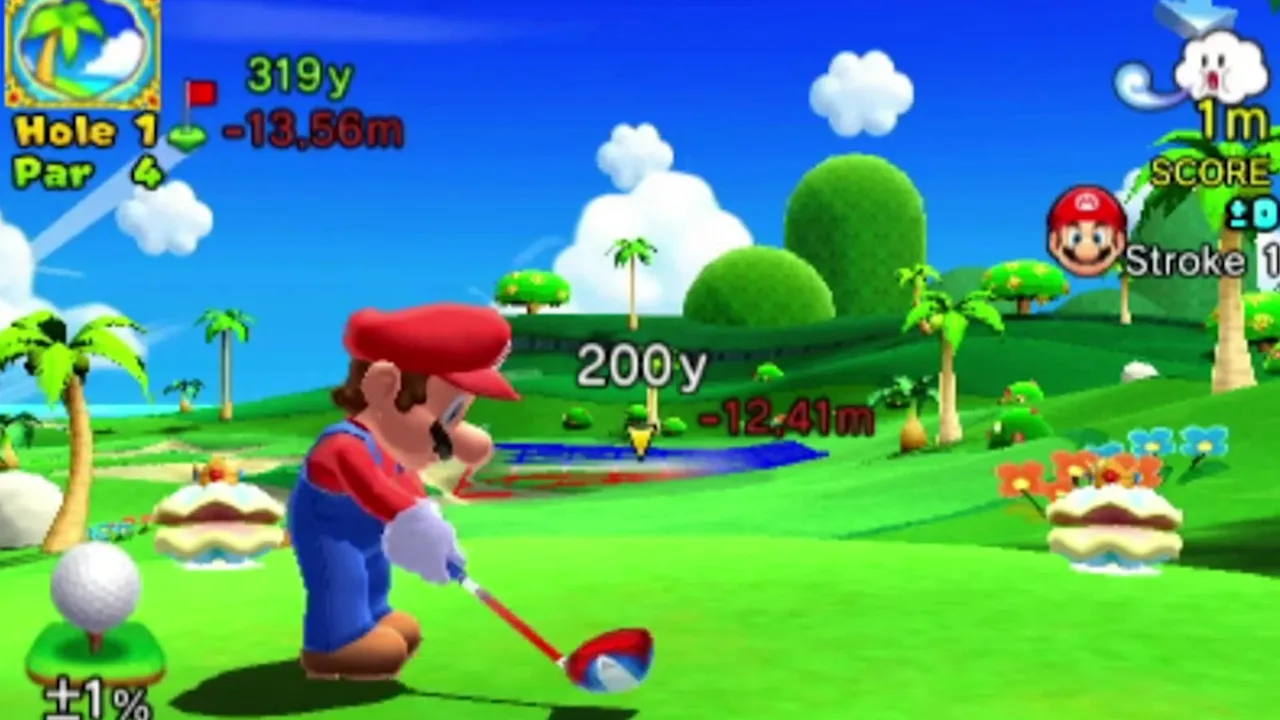 Mario Golf: World Tour screenshot