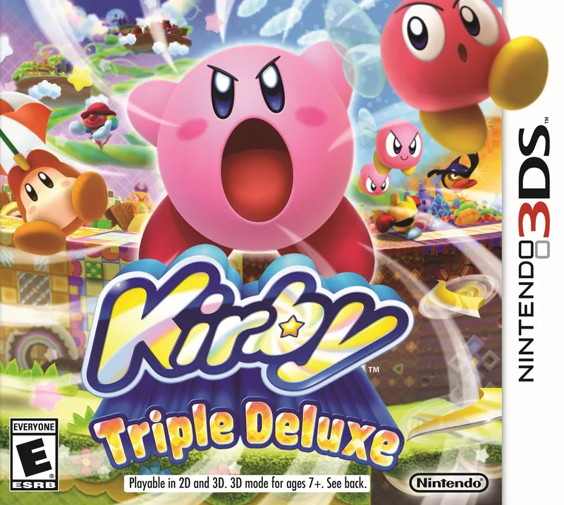 Kirby: Triple Deluxe box art