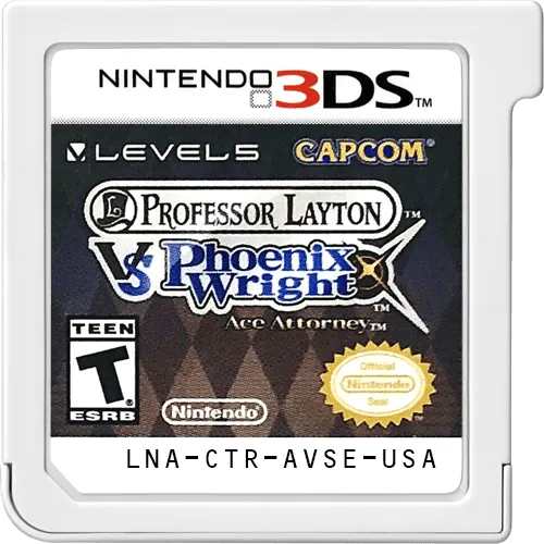 Professor Layton vs. Phoenix Wright: Ace Attorney cart