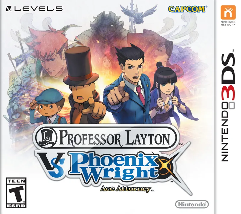 Professor Layton vs. Phoenix Wright: Ace Attorney box art