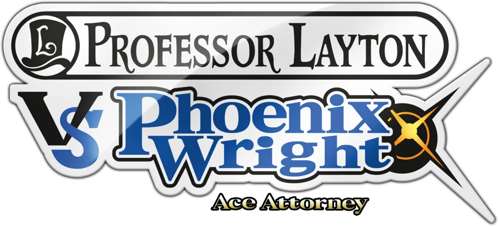 Professor Layton vs. Phoenix Wright: Ace Attorney logo