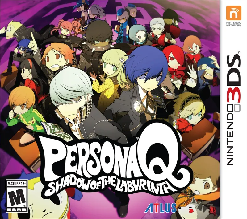 Persona Q: Shadow of the Labyrinth box art