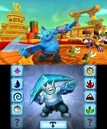 Backdrop artwork for Skylanders: Trap Team