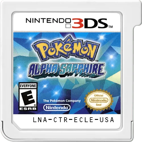 Pokemon Alpha Sapphire cart