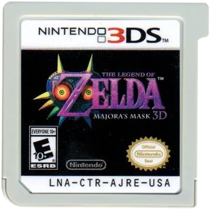 The Legend of Zelda: Majora's Mask 3D cart