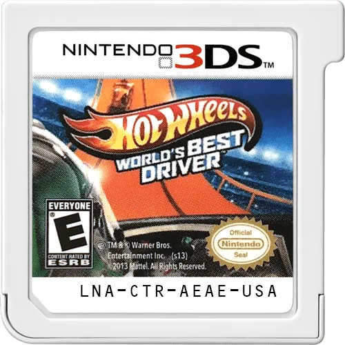 Hot Wheels: World's Best Driver cart