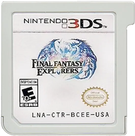 Final Fantasy: Explorers cart