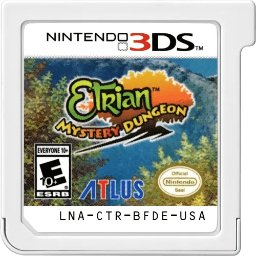 Etrian Mystery Dungeon cart
