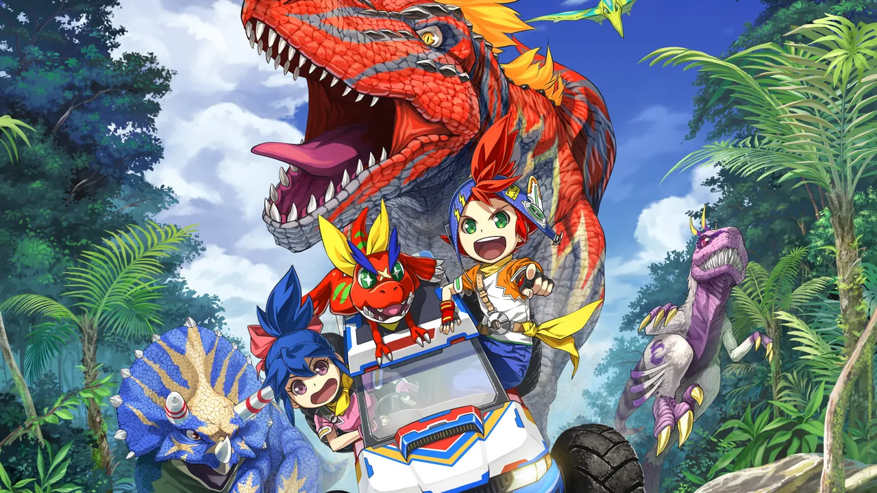 Backdrop artwork for Fossil Fighters: Frontier