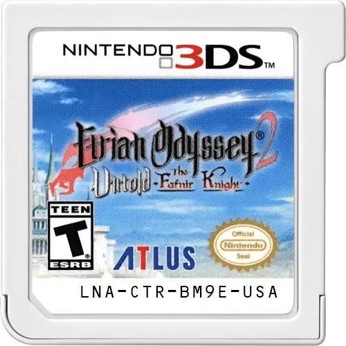 Etrian Odyssey 2 Untold: The Fafnir Knight cart