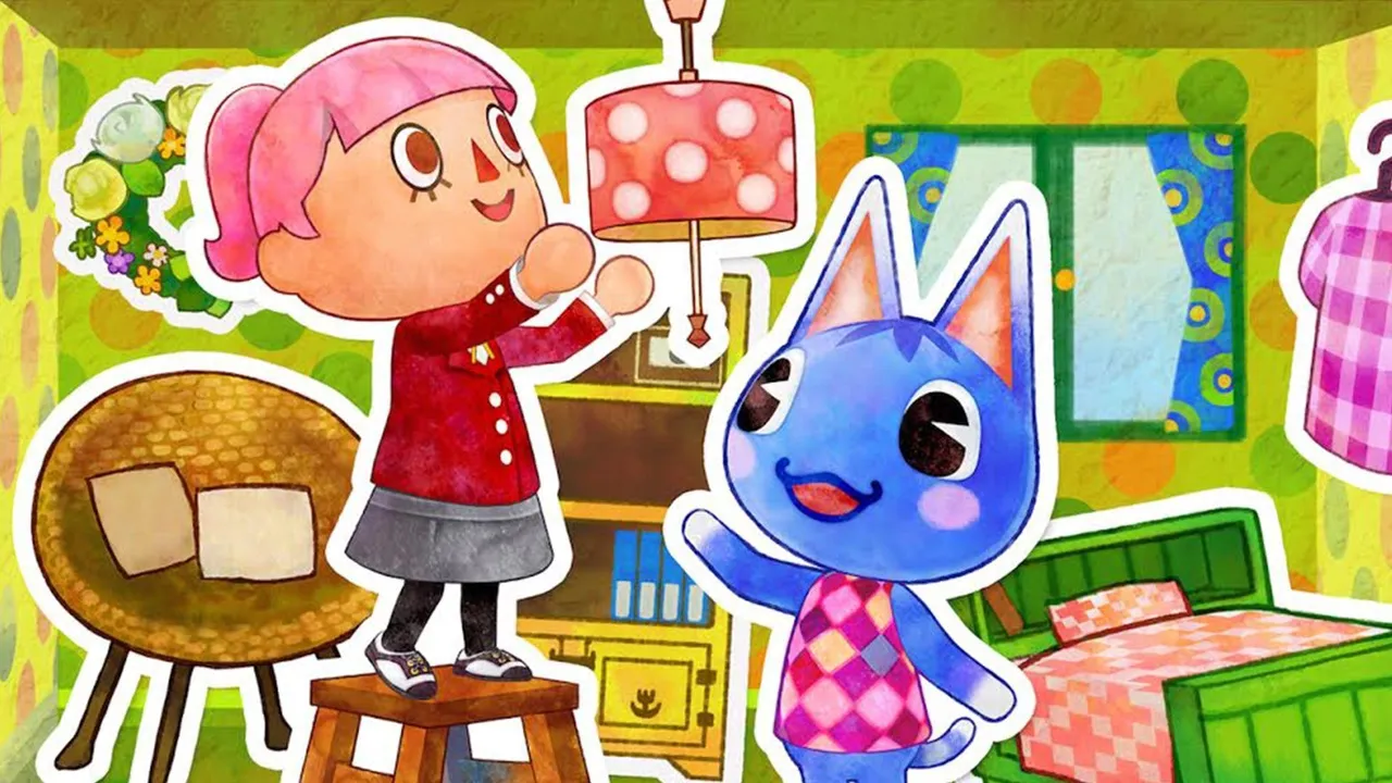 Backdrop artwork for Animal Crossing Happy Home Designer