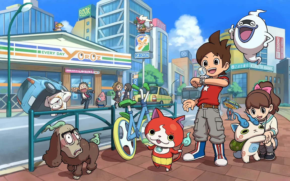 Backdrop artwork for Yo-kai Watch