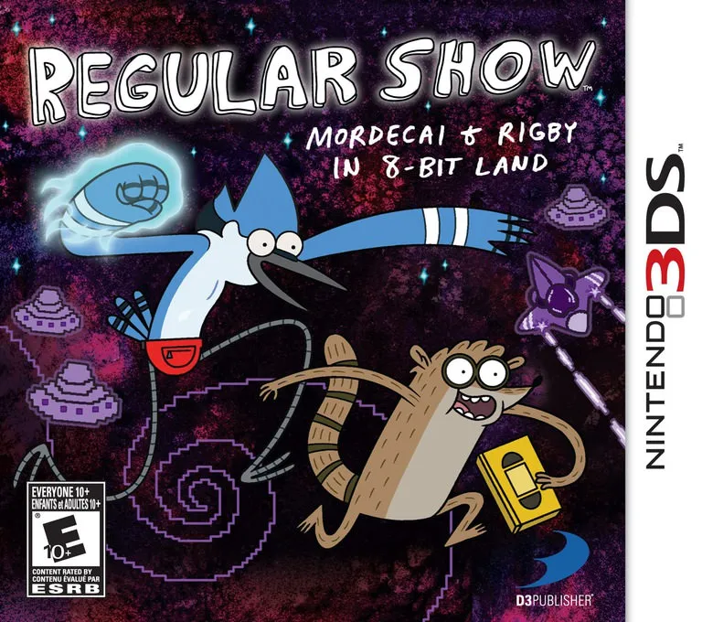 Regular Show: Mordecai & Rigby in 8-Bit Land box art