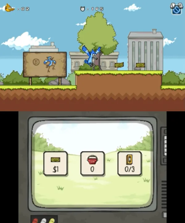 Regular Show: Mordecai & Rigby in 8-Bit Land screenshot
