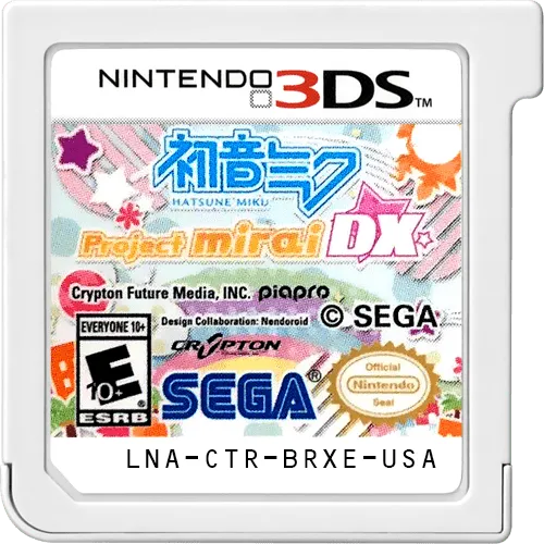 Hatsune Miku: Project Mirai DX cart