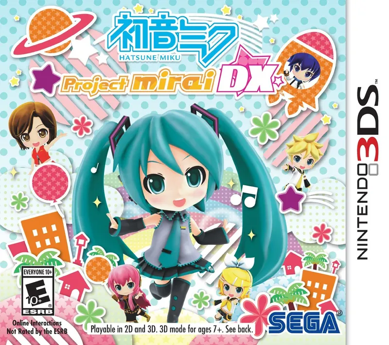 Hatsune Miku: Project Mirai DX box art