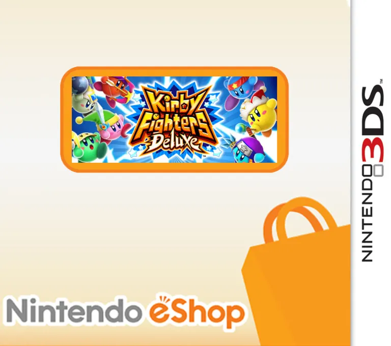 Kirby Fighters Deluxe box art