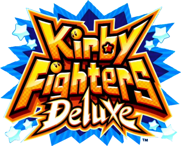 Kirby Fighters Deluxe logo