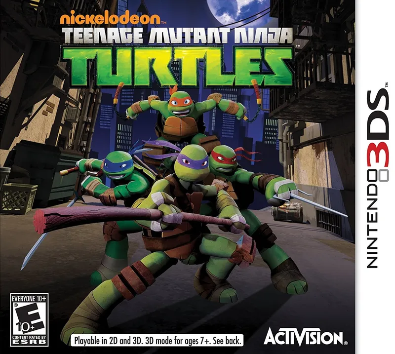 Nickelodeon Teenage Mutant Ninja Turtles box art