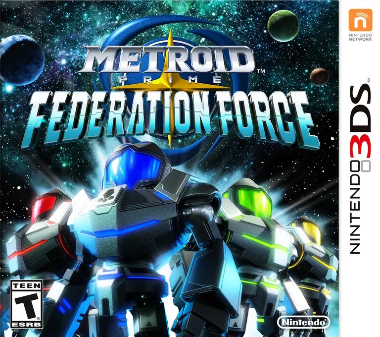 Metroid Prime: Federation Force box art