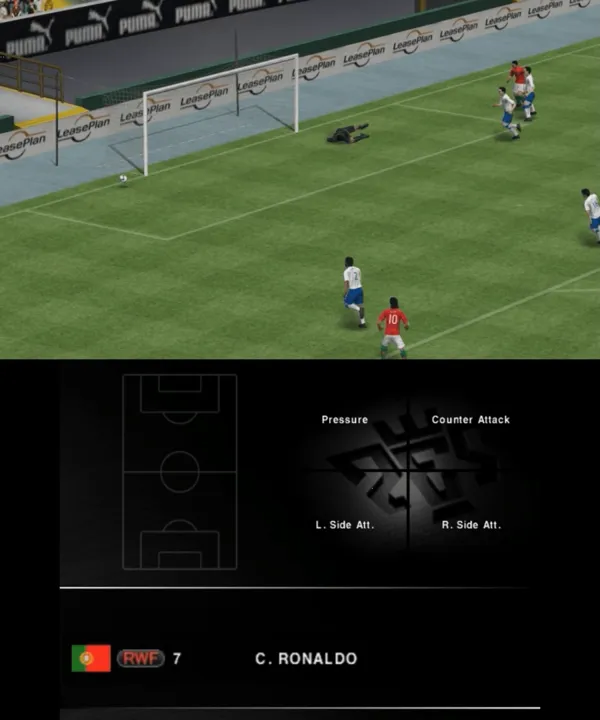 Backdrop artwork for Pro Evolution Soccer 2011 3D