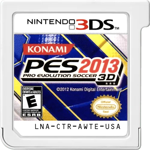 Pro Evolution Soccer 2013 3D cart