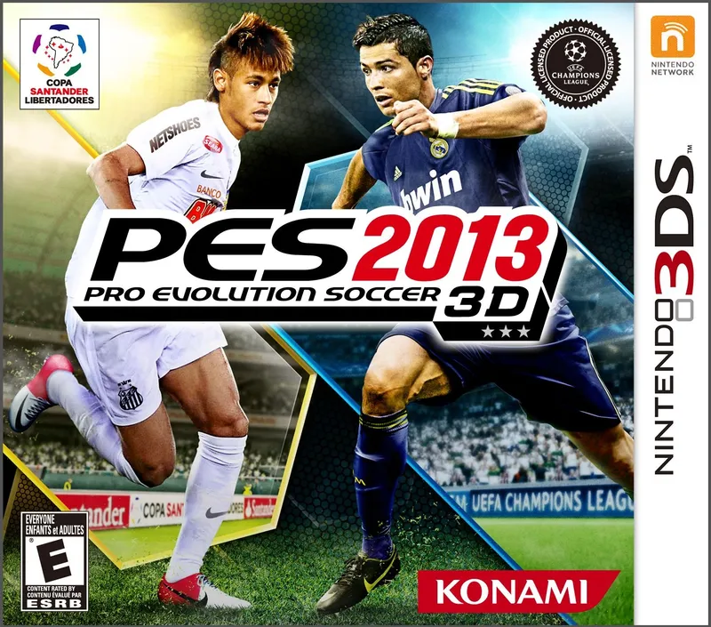 Pro Evolution Soccer 2013 3D box art