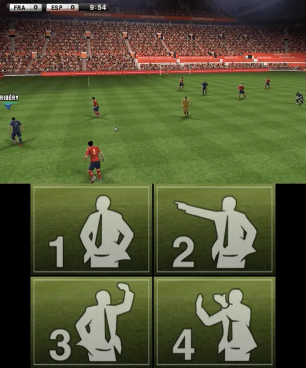 Backdrop artwork for Pro Evolution Soccer 2013 3D