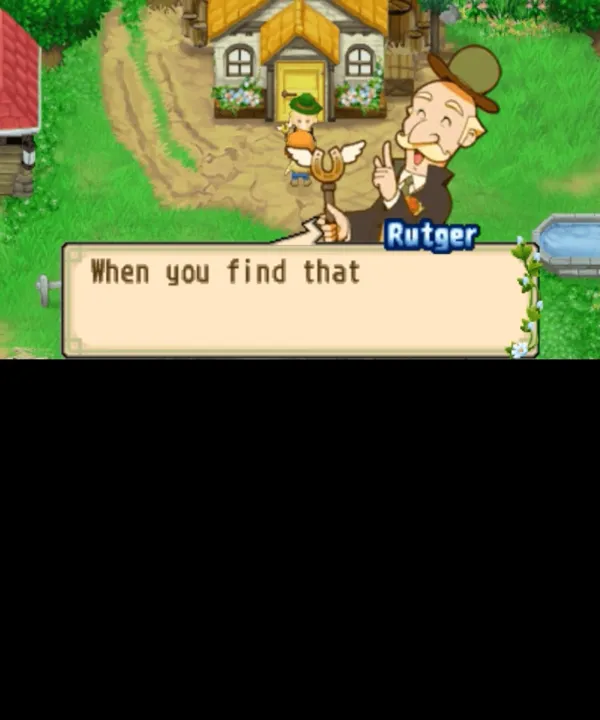 Harvest Moon 3D: The Tale of Two Towns screenshot