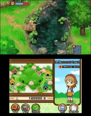 Harvest Moon 3D: The Tale of Two Towns screenshot