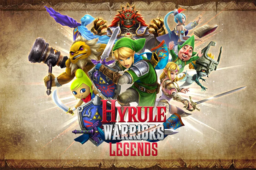 Backdrop artwork for Hyrule Warriors Legends