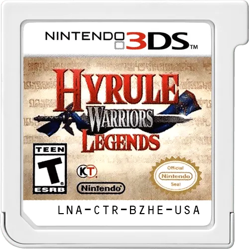 Hyrule Warriors Legends cart