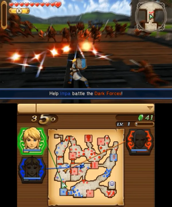Hyrule Warriors Legends screenshot