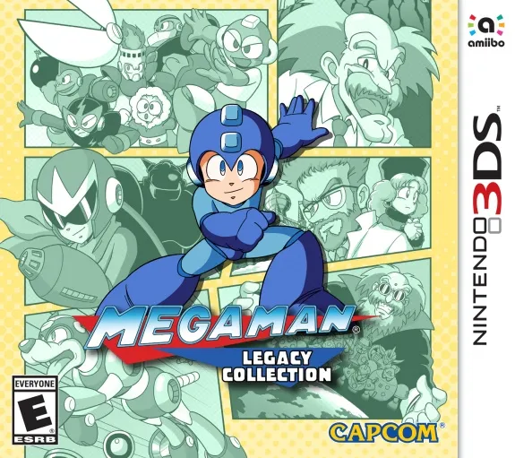 Mega Man Legacy Collection box art