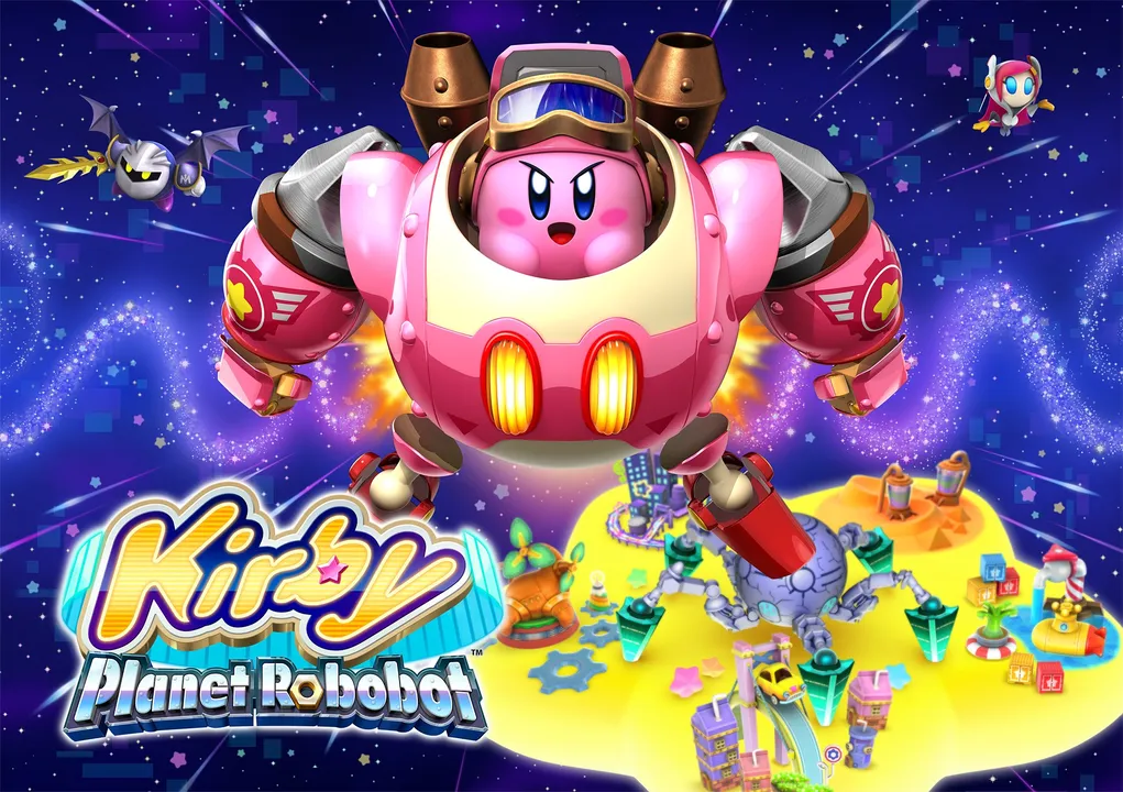 Backdrop artwork for Kirby: Planet Robobot