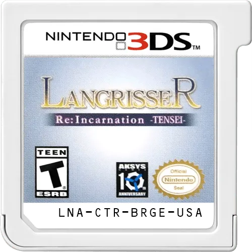 Langrisser Re: Incarnation Tensei cart