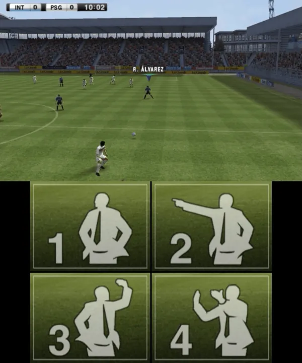 Backdrop artwork for Pro Evolution Soccer 2012 3D
