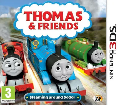 Backdrop artwork for Thomas & Friends - Steaming around Sodor