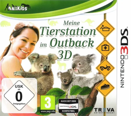 Backdrop artwork for Outback Pet Rescue 3D