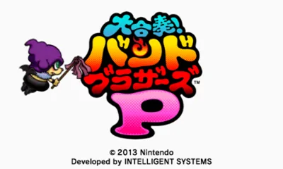 Daigassou! Band Brothers P title screen