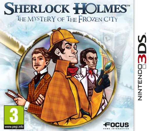 Backdrop artwork for Sherlock Holmes - The Mystery of the Frozen City